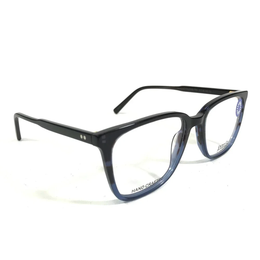 Iconik Eyeglasses Frames TED C2 Blue Square Full Rim 52-18-145
